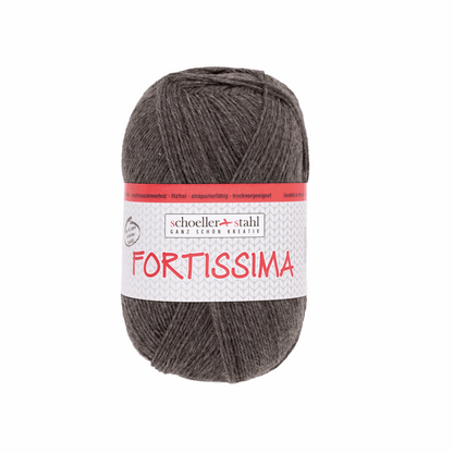 Fortissima socka 100, 90038, Farbe 2070, mokka meliert