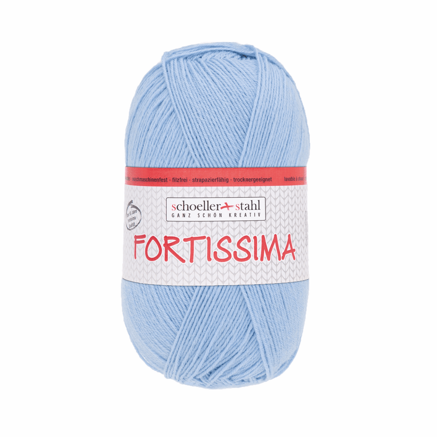 Fortissima socka 100, 90038, Farbe 2101, hellblau