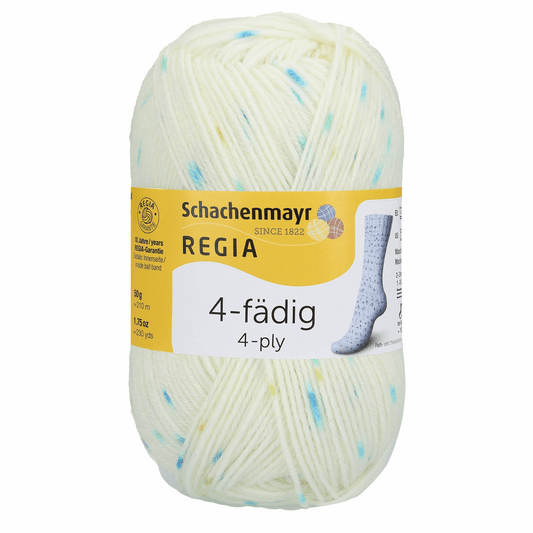 Regia 4fädig Color 50g, 90102, Farbe blue candy 1140