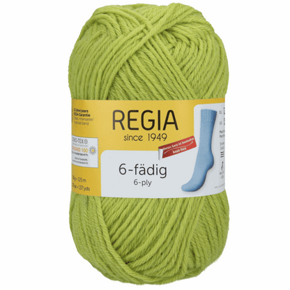 Regia 6-thread 50G, 90103, color lime 1056