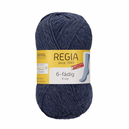 Regia 6-thread 50G, 90103, color jeans melier 2137