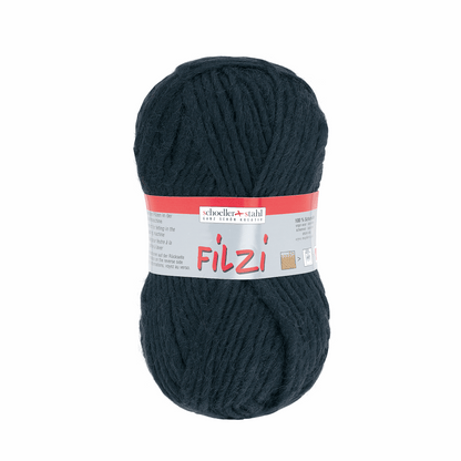 Filzi uni 50g, 90119, color 2, black