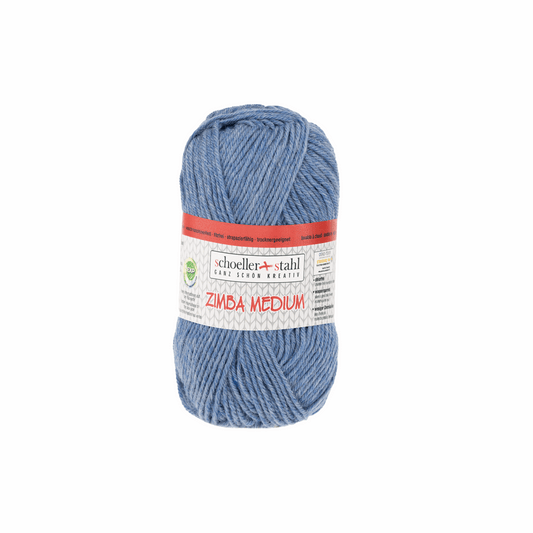 Zimba Medium Exp 50g, 90139, Farbe 1115, jeans meliert