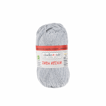 Zimba Medium Exp 50g, 90139, color 6017, flannel mottled