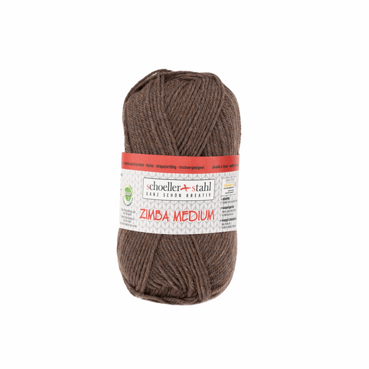 Zimba Medium Exp 50g, 90139, color 66, coffee mottled