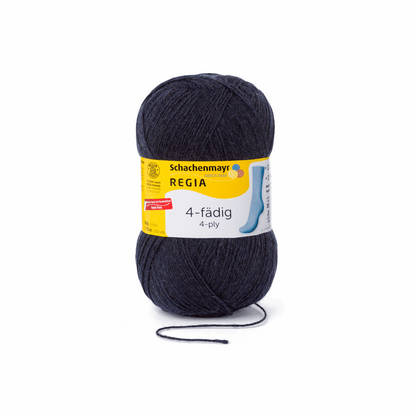 Regia 4fädig 100g, uni, 90268, Farbe 1849, dark indigo