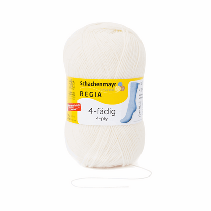 Regia 4-ply 100g, plain, 90268, color 1992, natural