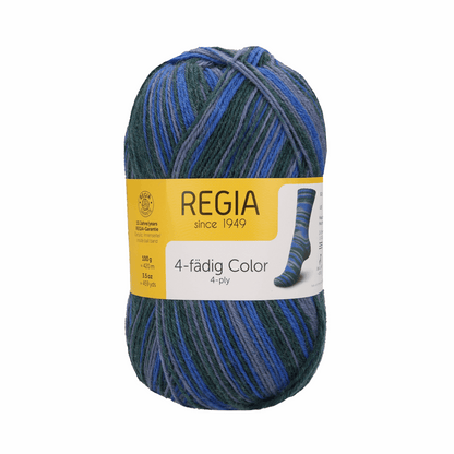 Regia 4-ply 100g, 90269, color 2595, blue-green