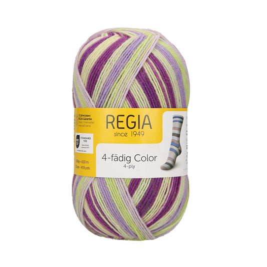 Regia 4-ply color 100g. 90269, colour 2738, lilac green