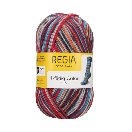 Regia 4-ply color 100g. 90269, color 3080, raspberry