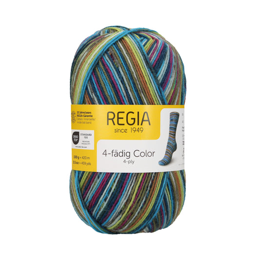Regia 4-ply color 100g. 90269, color 3081, lime sierra