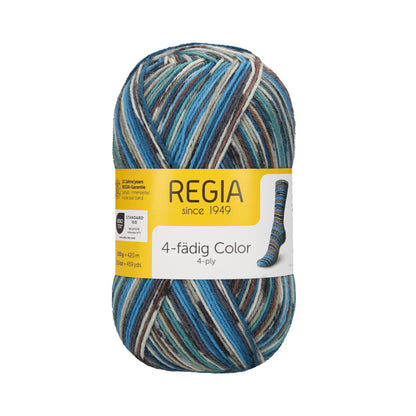 Regia 4-ply color 100g. 90269, color 3084, sky anthracite