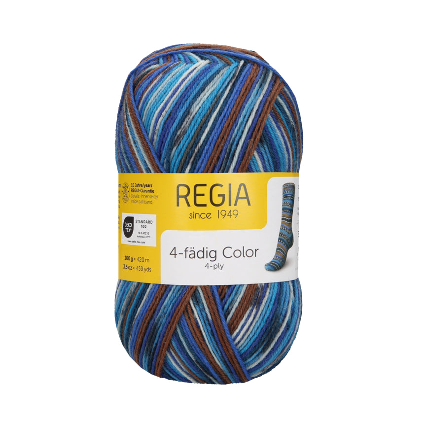 Regia 4fädig color 100g. 90269, Farbe 3085, campanula