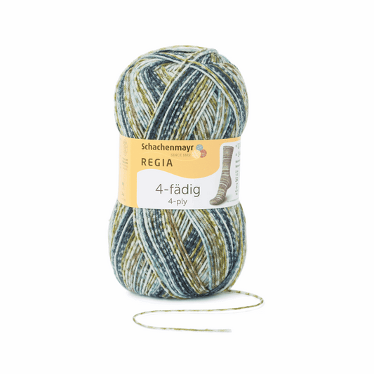 Regia 4-ply 100g, 90269, color 4767, sage color