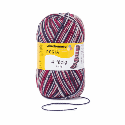 Regia 4-ply 100g, 90269, color 7708, ski hat