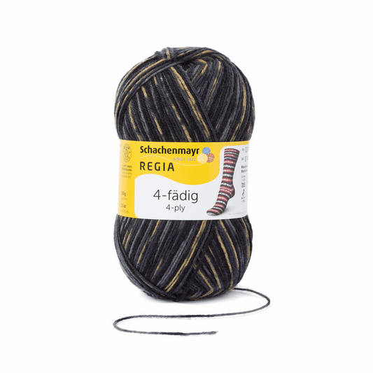 Regia 4-ply 100g, 90269, color 7711, skate