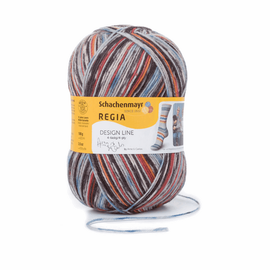 Regia design line 100g, 90270, Farbe 3655, fall night color