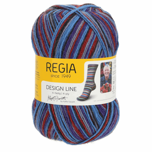 Regia design line 100g, 90270, color 3862, blue velvet