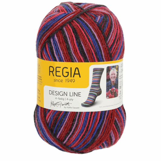 Regia design line 100g, 90270, color 3863, smolder color