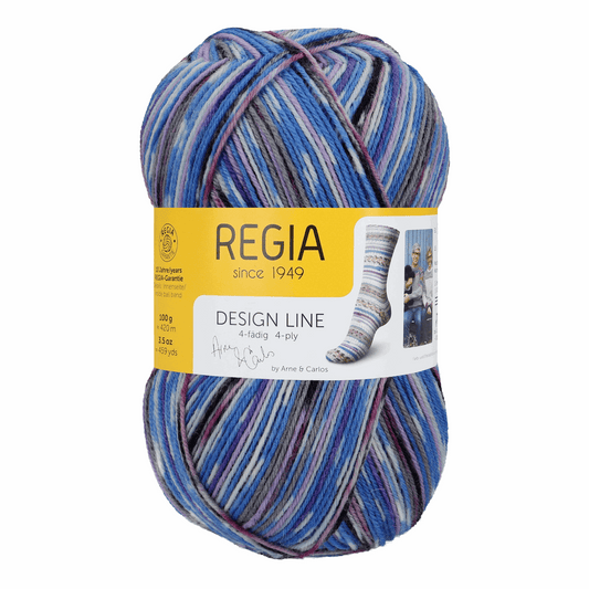 Regia design line 100g, 90270, Farbe 3881, nusfjord color