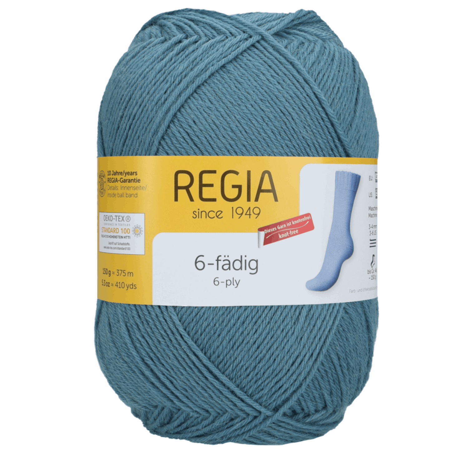 Regia 6f. 150 g, 90275, Farbe 1062, rauchblau