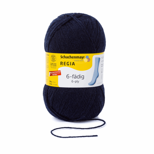 Regia 6fädig 150g, 90275, Farbe 324, marine