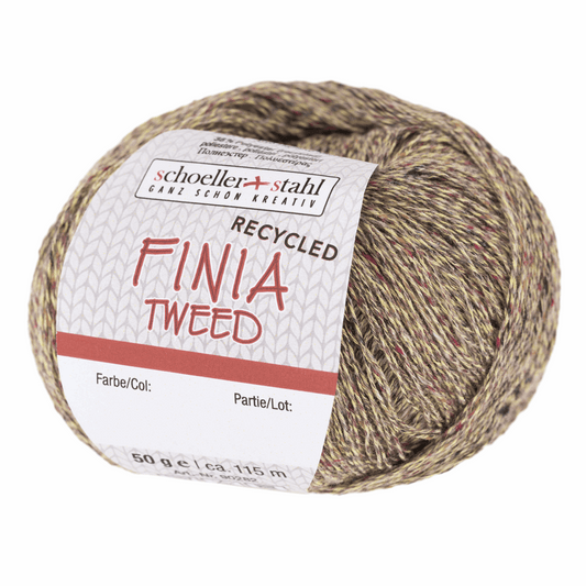 Finia tweed 50g recycled, 90282, Farbe 1, kornfeld