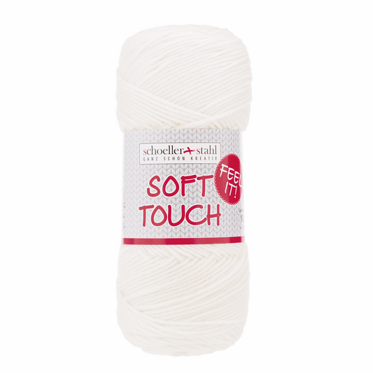Soft touch 100g pullskin, 90283, color 1, white