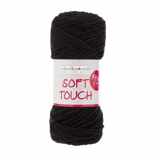 Soft touch 100g pullskin, 90283, color 2, black