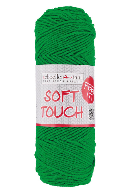 Soft touch 100g pullskin, 90283, Farbe 17, gras