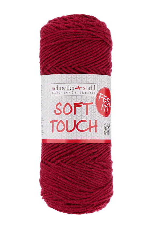 Soft touch 100g pullskin, 90283, Farbe 19, weinrot