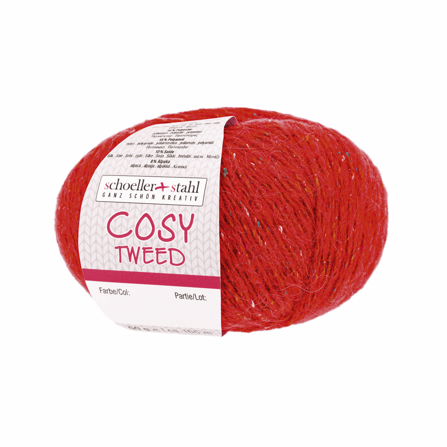 Cosy Tweed 50g, 90284, Farbe 2, feuer