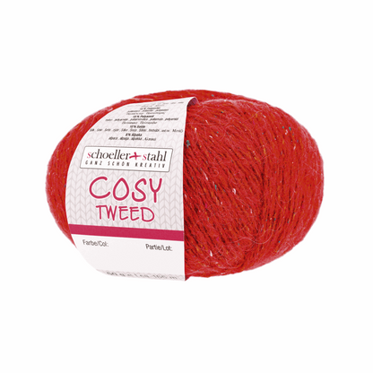 Cozy Tweed 50g, 90284, color 2, fire