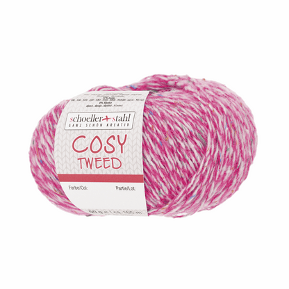 Cosy Tweed 50g, 90284, Farbe 4, pink