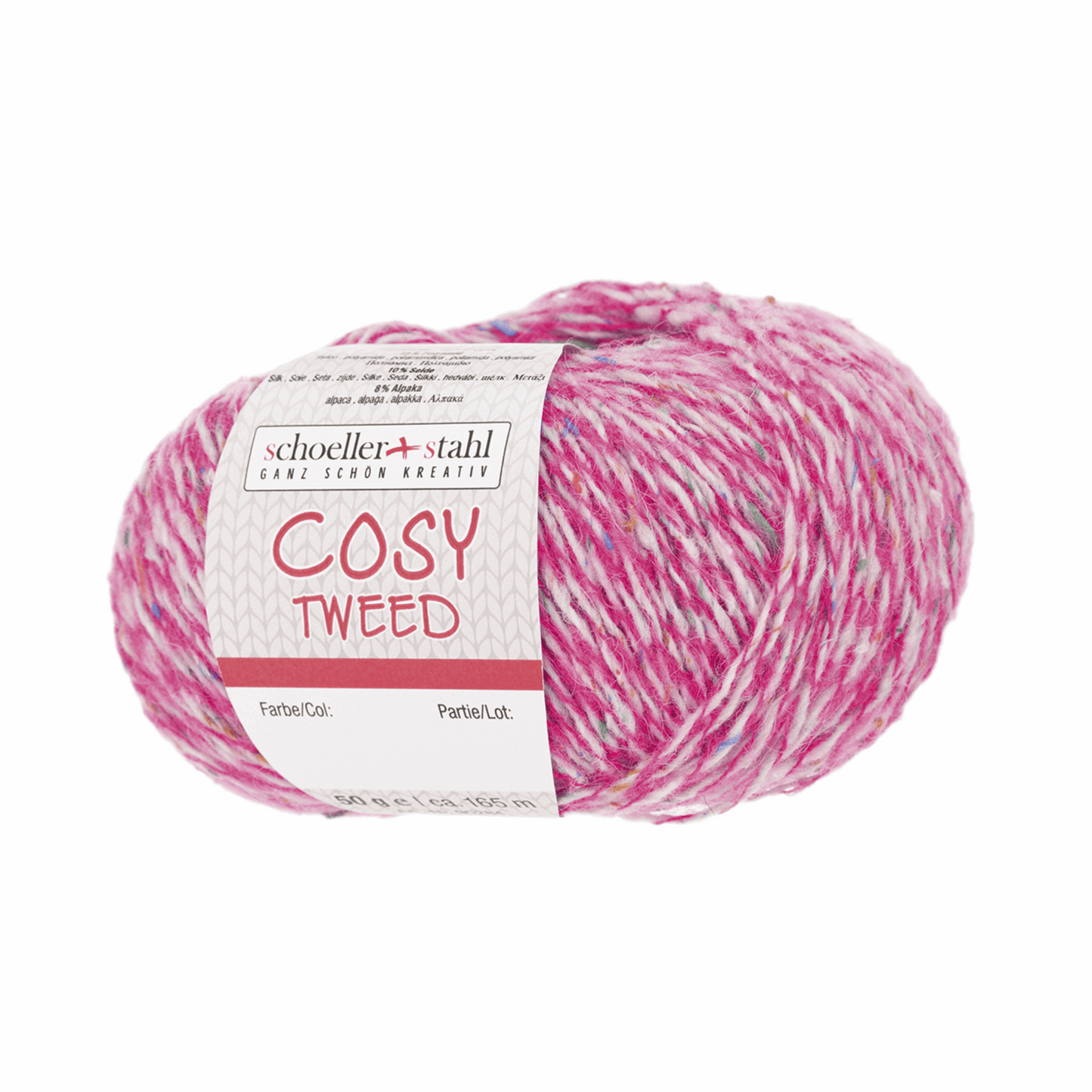 Cozy Tweed 50g, 90284, color 4, pink