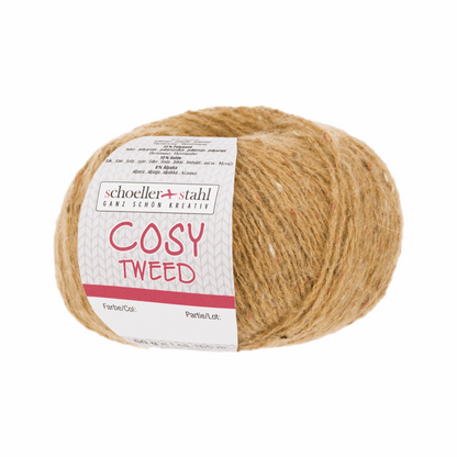 Cosy Tweed 50g, 90284, Farbe 7, honig