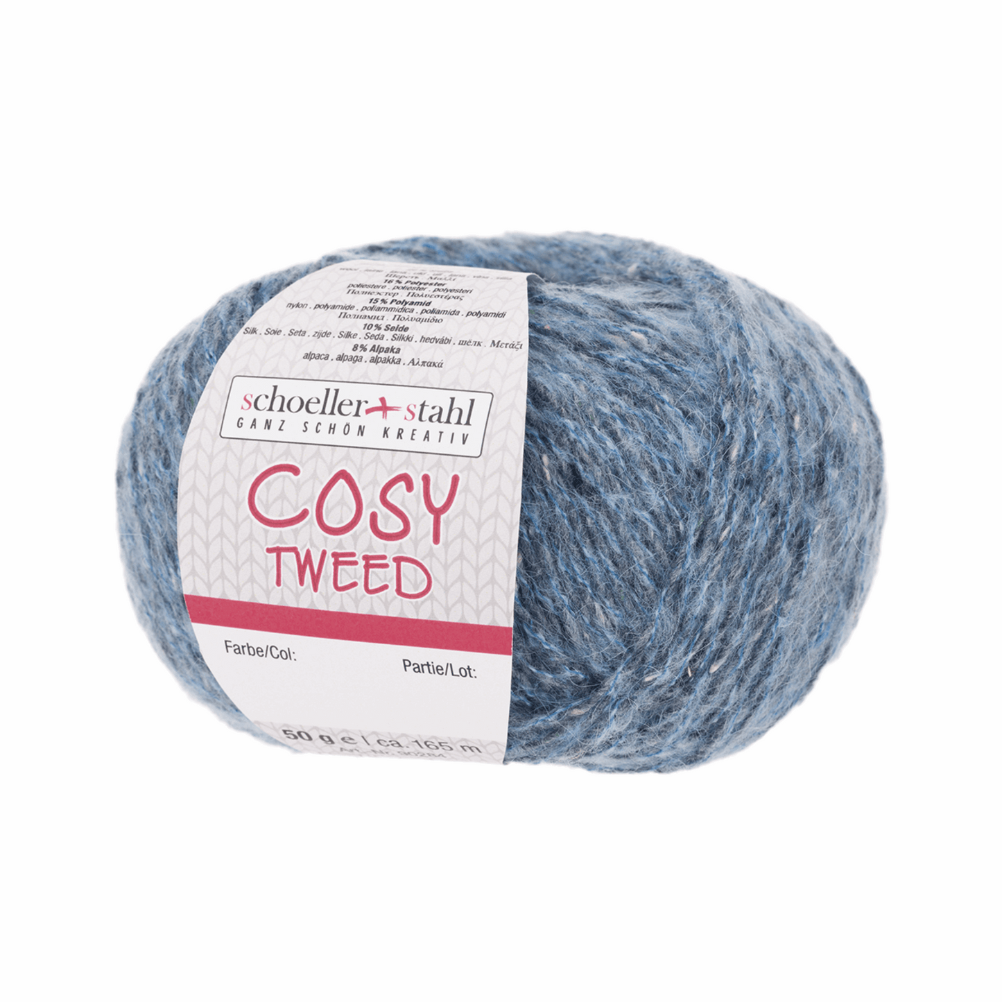 Cozy Tweed 50g, 90284, color 13, jeans