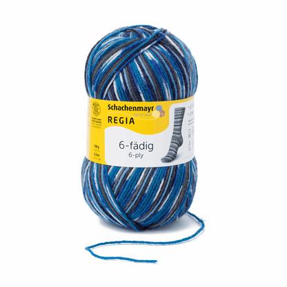 Regia 6fach 150g color, 90285, Farbe 5859, irland petrol