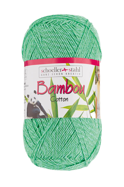Bambou Cotton 100g, 90286, Farbe 16, meergrün
