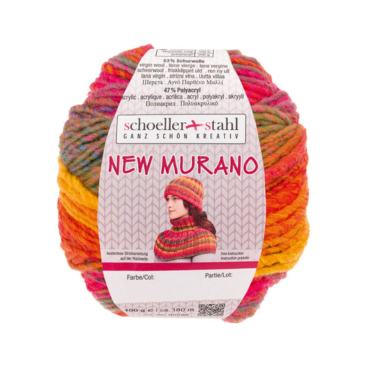 New Murano 100g Pullskin, 90288, color parrot 11