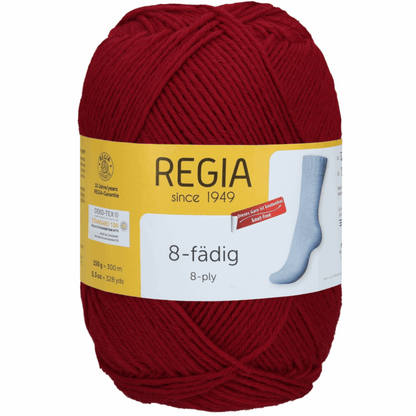 Regia uni 8fach 150g, 90292, Farbe 2002, kirsche