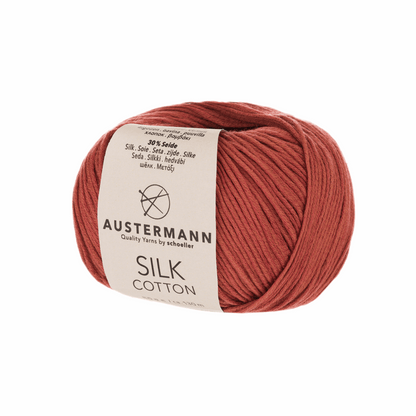 Silk Cotton 50g, 90301, color 8, cinnamon