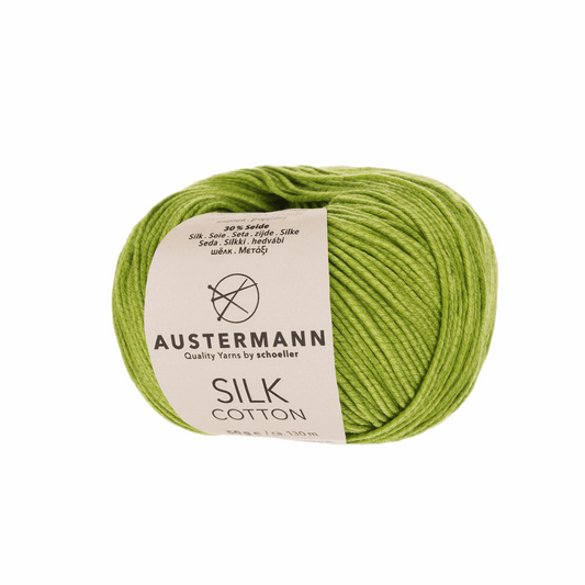 Silk Cotton 50g, 90301, Farbe 9, laub