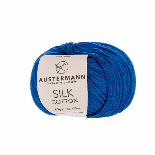 Silk Cotton 50g, 90301, Farbe 11, blau