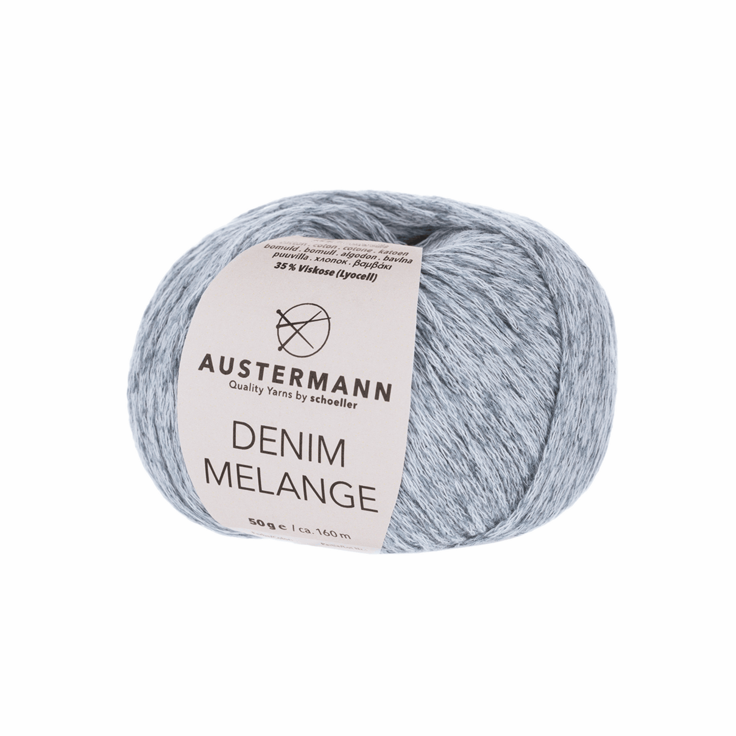 Demin Melange 50g, 90305, color 4, ice