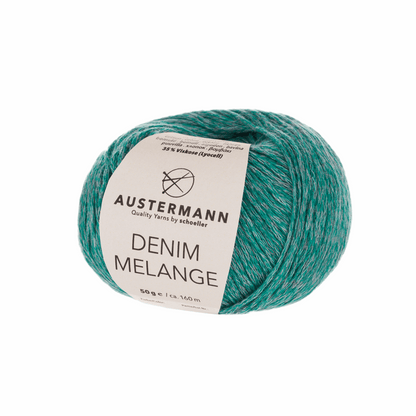 Demin Melange 50g, 90305, color 6, lagoon