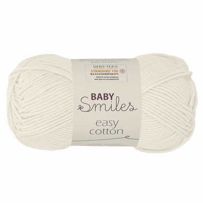 Easy Cotton -Baby smiles, 90306, color 1002, natural