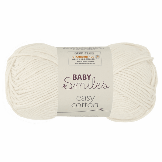 Easy Cotton -Baby smiles, 90306, Farbe 1002, natur