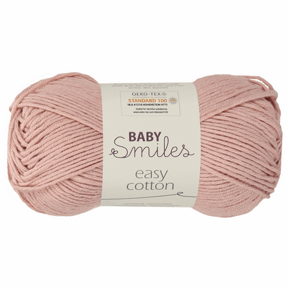 Easy Cotton -Baby smiles, 90306, Farbe 1038, altrosa