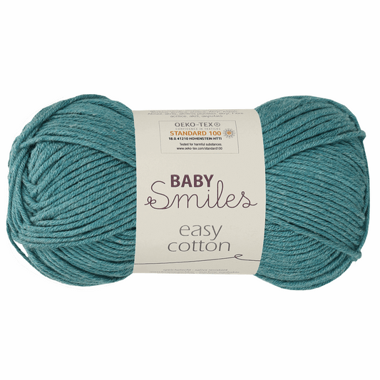 Easy Cotton -Baby smiles, 90306, Farbe 1064, aquamarine